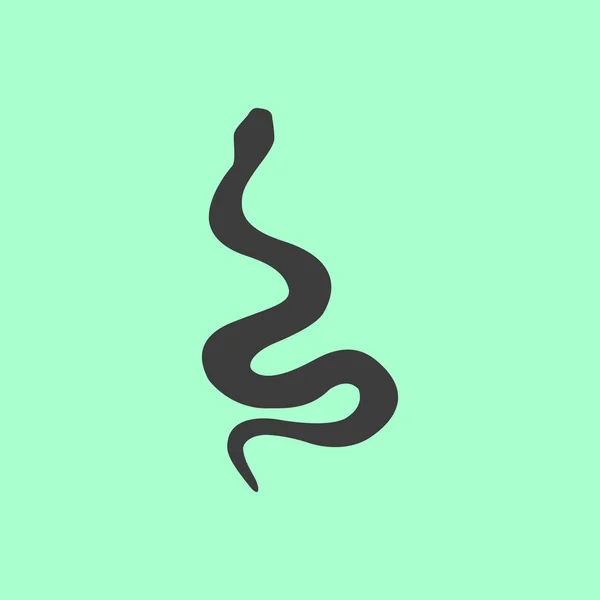 아이콘 기호 뱀 — 스톡 벡터