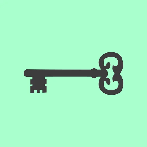Ikona klíče znamení — Stockový vektor