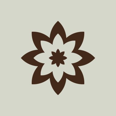 basit çiçek simgesi