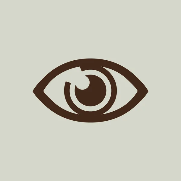 Ikona oka znak — Stockový vektor