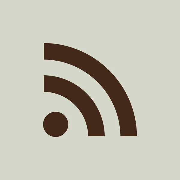 Знак значка Wifi — стоковый вектор
