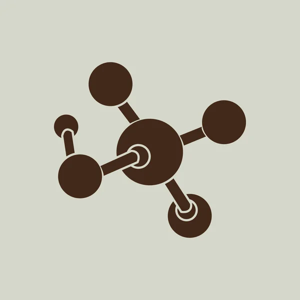 Молекули значок знак — стоковий вектор