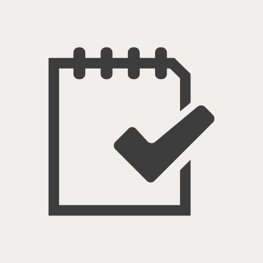 Belge simgesi illüstrasyon