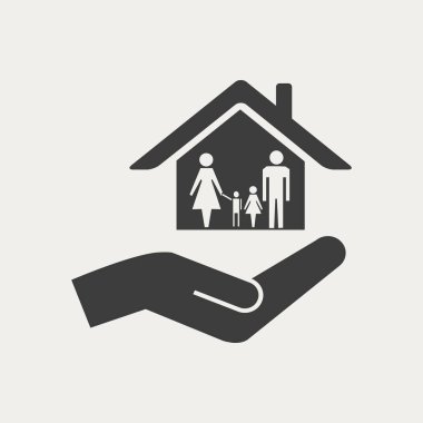 ev simgesini illüstrasyon