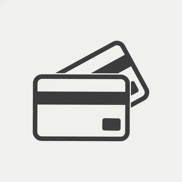 クレジット カードのアイコン — ストックベクタ