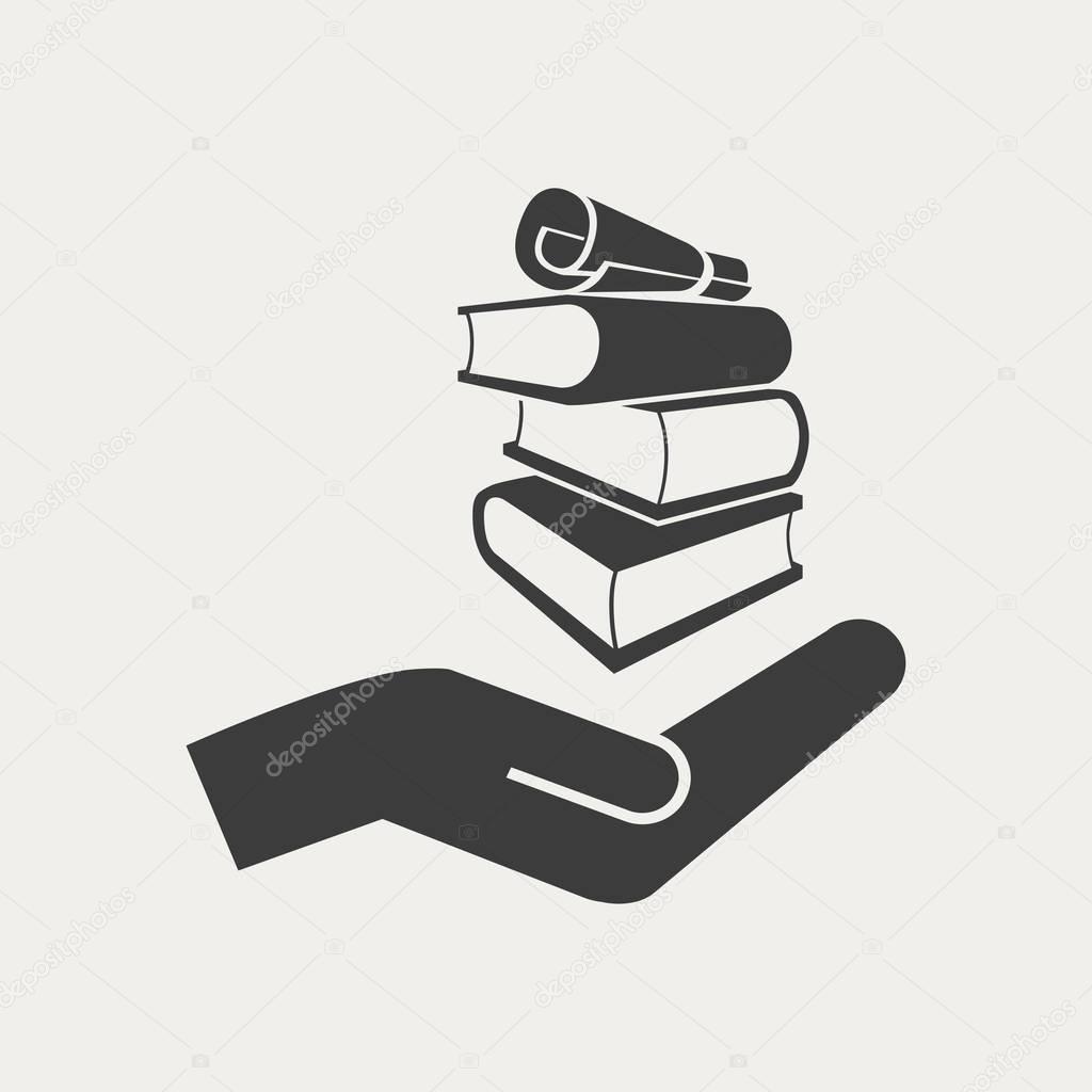 books icon illustration