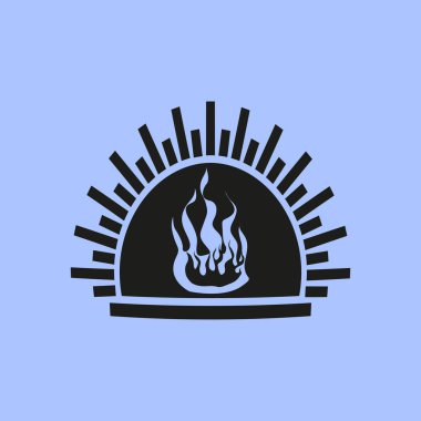 şömine simge tasarlamak