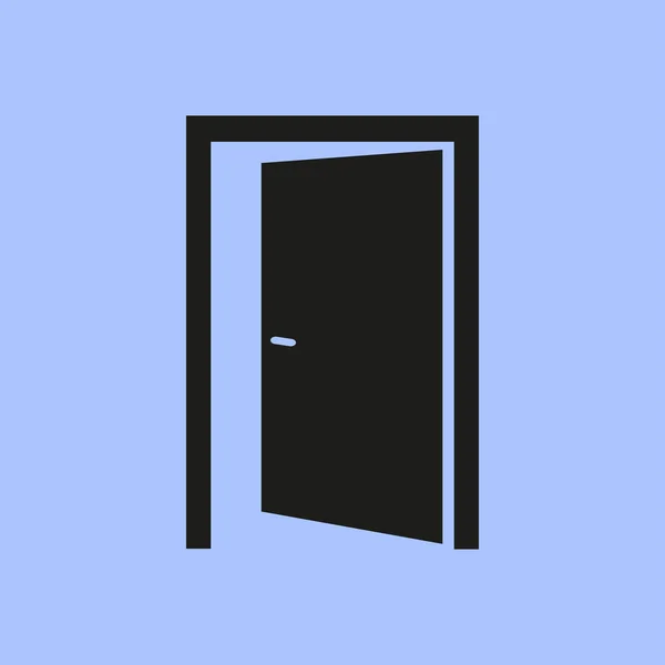Двері значок ілюстрація — стоковий вектор