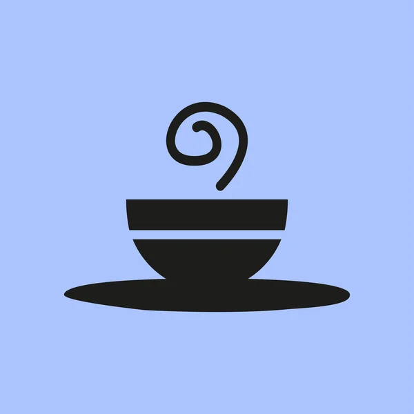Ilustración icono de café — Archivo Imágenes Vectoriales