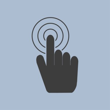 Bir düğmeye dokunarak ile el