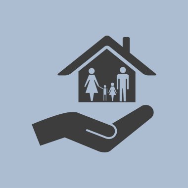 ev simgesini illüstrasyon