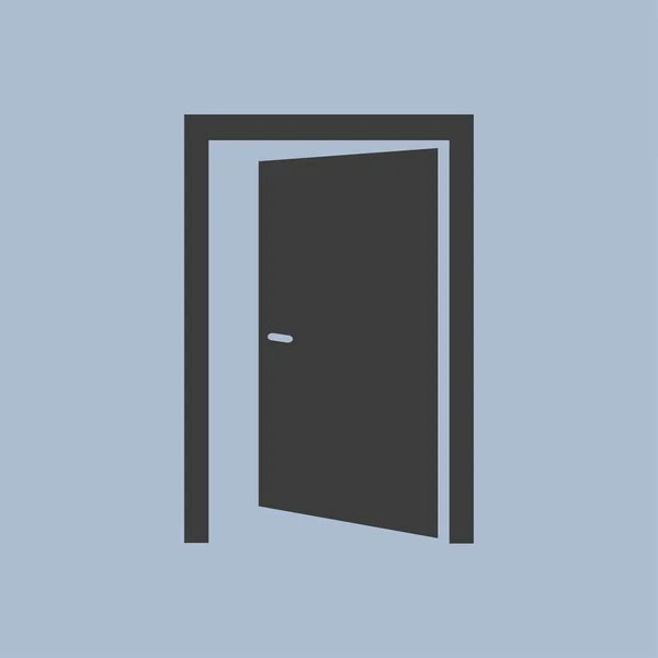Dörren ikon illustration — Stock vektor