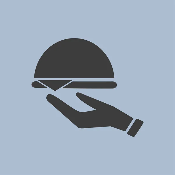 Waiter icon  illustration — Stock Vector
