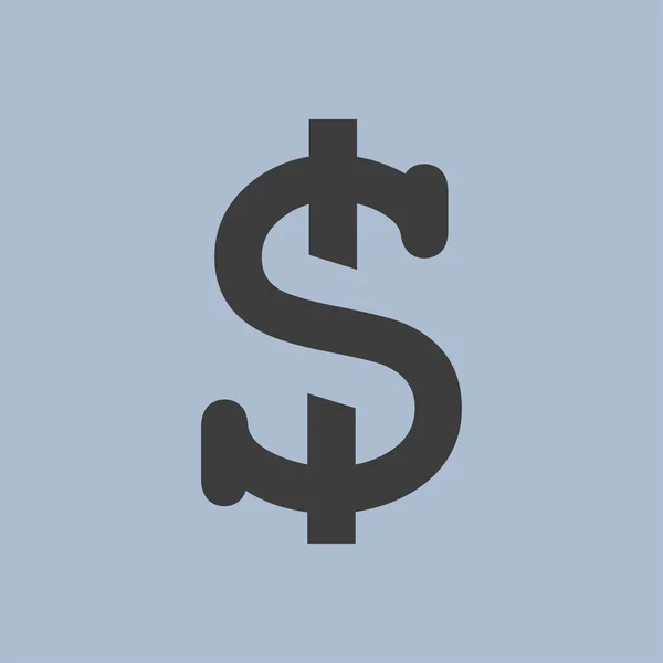 Geld pictogram illustratie — Stockvector