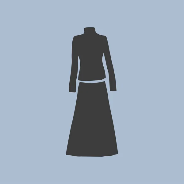 Kleding pictogram illustratie — Stockvector