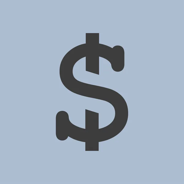 Illustrazione icona denaro — Vettoriale Stock