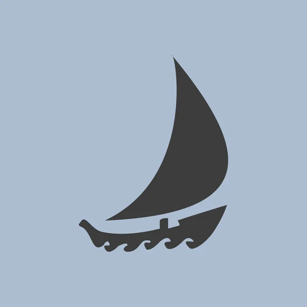 Boat icon   illustration — Stock Vector