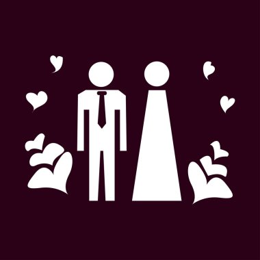  Erkek ve kadın simgesiyle