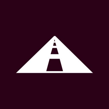 yol simgesi illüstrasyon