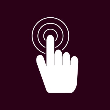 Bir düğmeye dokunarak ile el