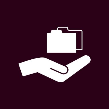 klasör simgesi illüstrasyon