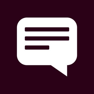 konuşma balonu simgesi