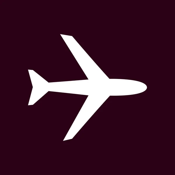 uçak simgesi illüstrasyon