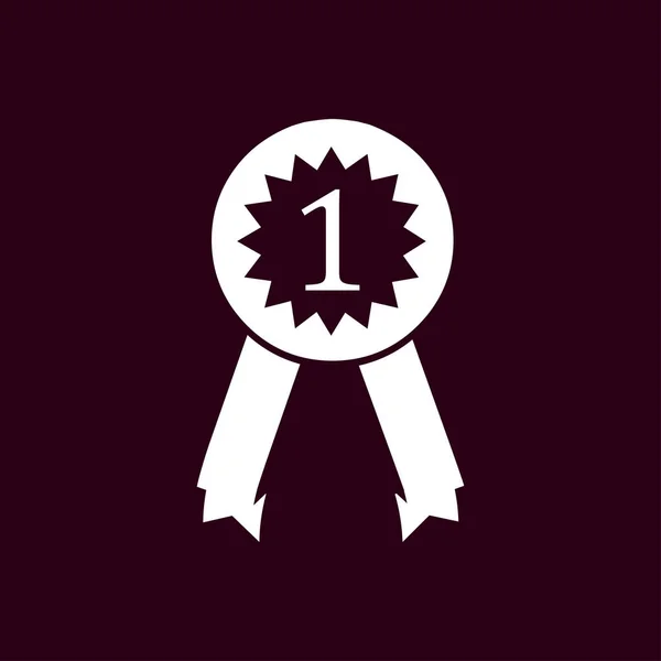 Pictograph of award  icon — Stock Vector