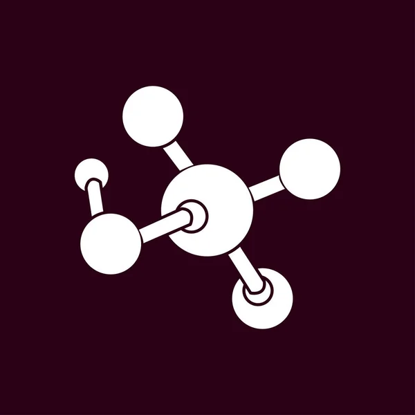 Illustration des icônes moléculaires — Image vectorielle
