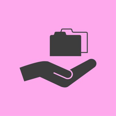 klasör simgesi illüstrasyon