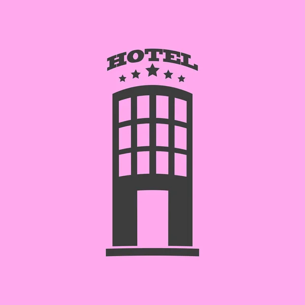 Hotel icon   illustration — Stock Vector