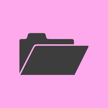 klasör simgesi illüstrasyon