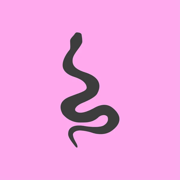 Ilustração ícone da serpente — Vetor de Stock