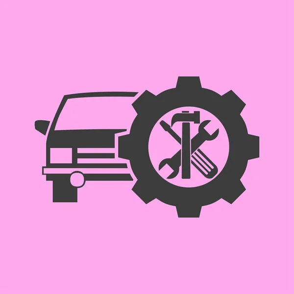Icono de reparación de automóviles — Vector de stock