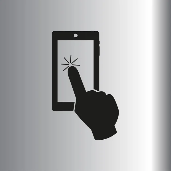 Illustration icône téléphone — Image vectorielle