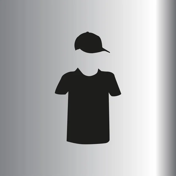 T shirt icon   illustration — Stock Vector