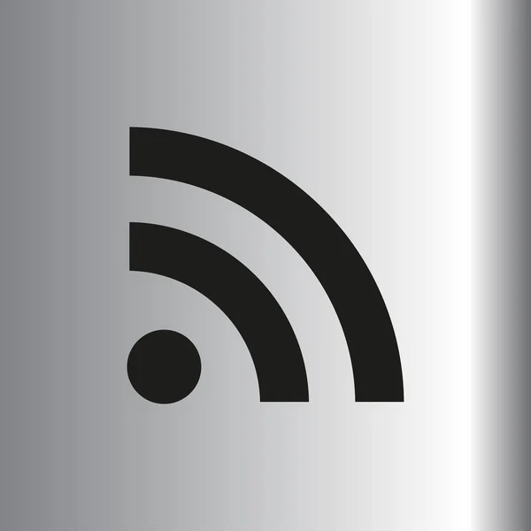 Иллюстрация значка Wi-Fi — стоковый вектор