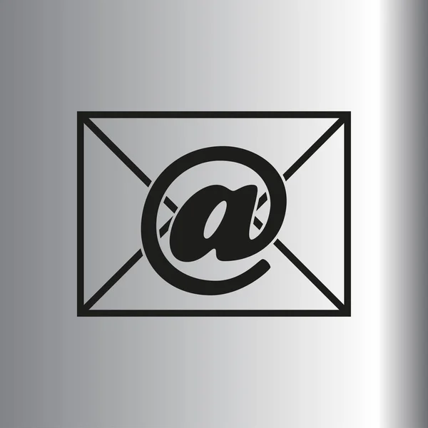 Ilustração do ícone de endereço — Vetor de Stock