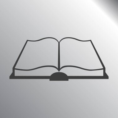 kitap simgesini illüstrasyon