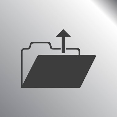 klasör simgesi illüstrasyon