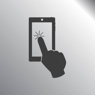 telefon simgesi illüstrasyon