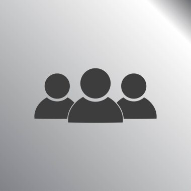 İş adamları Icon - ekip çalışması ve ilişki