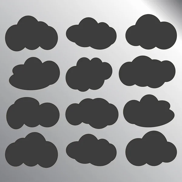 Illustration icône Cloud — Image vectorielle