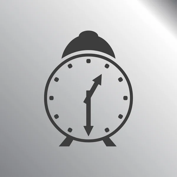 Icono del reloj despertador — Vector de stock