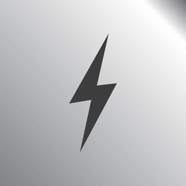 Lightning ikon illustration — Stock vektor
