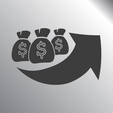 Para çantaları simgesi