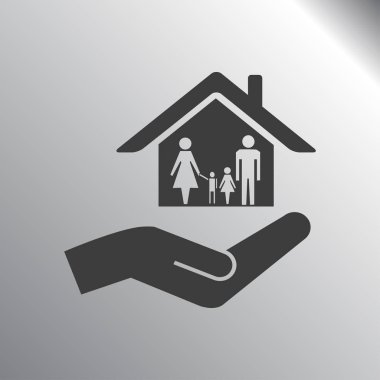 ev simgesini illüstrasyon