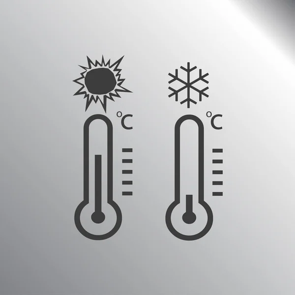 Icônes web météo — Image vectorielle