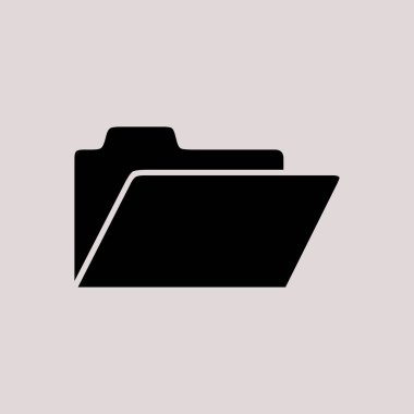 klasör simgesi illüstrasyon