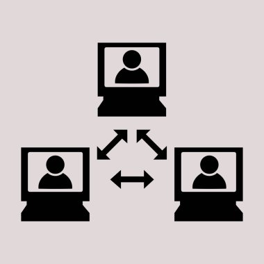 Video konferans simgesi